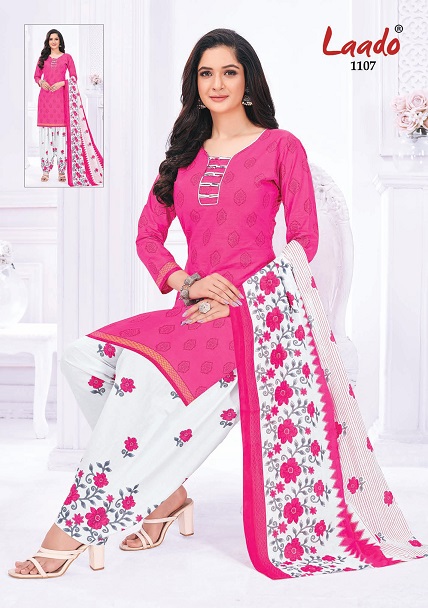 Laado Priti Patiyala Vol-11 Cotton Print Designer Readymade With Inner